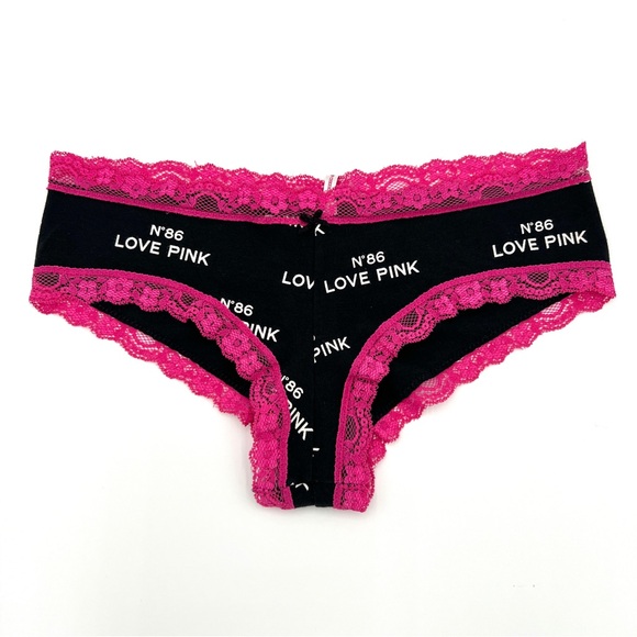 Vintage Y2K Victoria's Secret PINK Low Rise Hipster Cheeksters Cheeky Panties - Picture 1 of 3